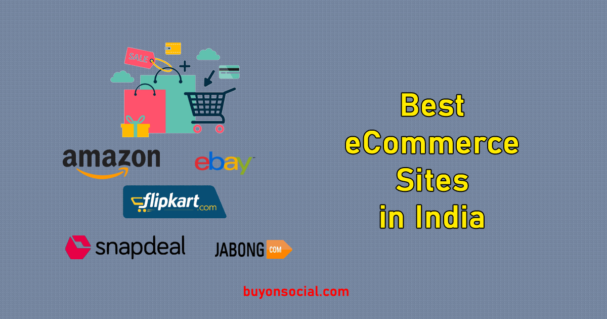 Top 5 Best E-commerce Sites in India in 2021